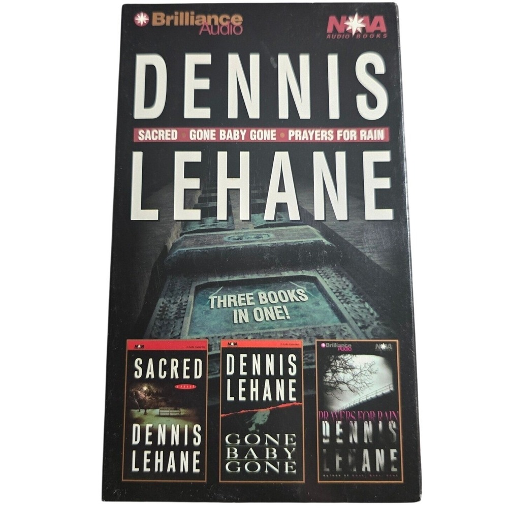3 Audio Books -  Sacred, Gone Baby Gone, Prayers for Rain - DENNIS‎ LEHANE